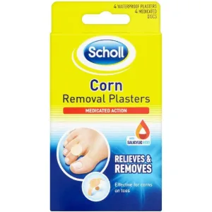 Scholl Medicated Corn Removal Kit 4 Plasters and 4 Medicated Discs White 8 Count (Pack of 1) - product information 16