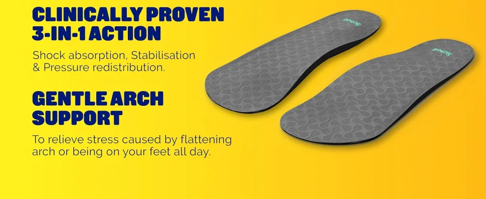 Scholl Orthotic Insole Arch Pain Relief Medium - product information 17