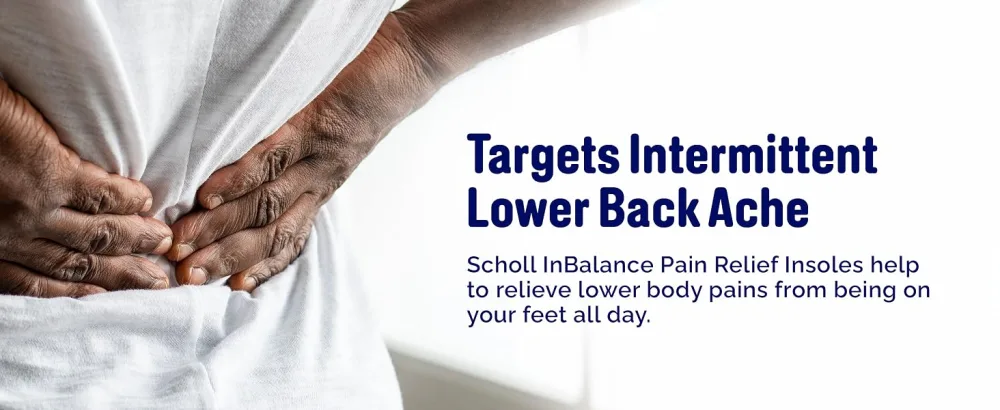 Scholl Orthotic Insole Lower Back Pain Relief Medium M (7-8.5) UK Size M (Pack of 1) - product information 22