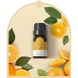 ASAKUKI Essential Oils Set Starter Kit Essential Oils for Diffusers for Home Top6 Aromatherapy Oils Gift Set- 6 Bottles*10mL(Lavender Eucalyptus Lemongrass Tea Tree Sweet Orange Peppermint) - sweet orange oil