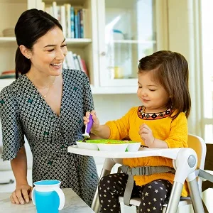 Munchkin Raise Toddler Fork And Spoon Set - (1 Fork & 1 Spoon) Assorted Colours - toddler feeding