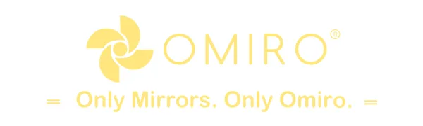 OMIRO Hand Mirror Extra Large Black Handheld Mirror with Handle 23cm W x 32cm L X-Large (Pack of 1) - product information 21