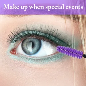 200Pcs Disposable Eyelash Brushes MORGLES Disposable Mascara Wands Eye Lash Applicator Eyebrow Brush Makeup Kit(Pink&Purple) - makeup