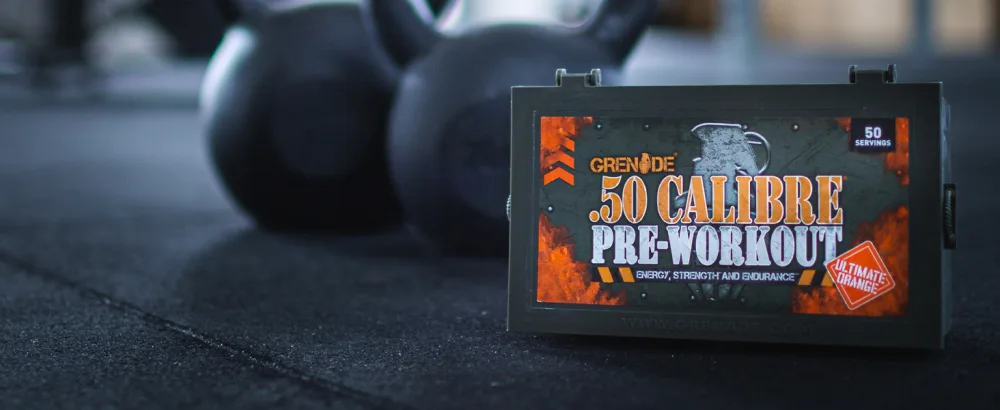 Grenade 50 Calibre Pre-Workout Devastation Sachets - Ultimate Orange 50 Servings (25 Sachets 2 Servings per Sachet) - 50 Cal