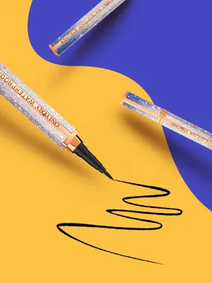 ONLYOILY Waterproof Liquid Eyeliner Precision Micro Eye Liner Pen Quick Drying Long Lasting Makeup eyeliners black Pencil - Eyeliner