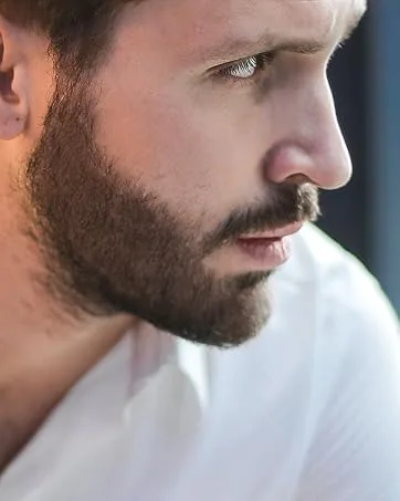 Beard Pen Beard Filler Pencil for Men Beard Styling Tool Waterproof Proof & Sweat Proof for Natural Finish Beard Get Natural Beard Fullness with Two more Pencil Replacement Tip (Brown) - Beard Pen