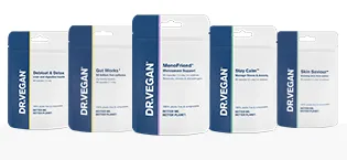 DR.VEGAN Debloat & Detox | Bloating Digestion Liver Support | Vitamins & Supplements | 60 Capsules - 30 Day Supply - DR.VEGAN SUPPLEMENTS