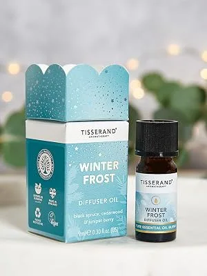 Tisserand Aromatherapy Winter Frost Diffuser Oil 9ml Winter Frost Diffuser Oi 9 ml (Pack of 1) - winter frost diffuser oil