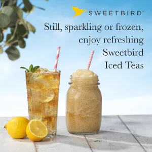 Sweetbird Peach Iced Tea Syrup (1 Litre) - Vegan Friendly Peach Syrup - Iced Tea Image 2