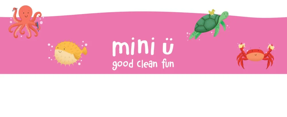 Mini U Sparkling Strawberry Bubble Bath for Babies & Kids - Pink Sparkling Strawberry (Pack of 1) - Strawberry Bubble Bath