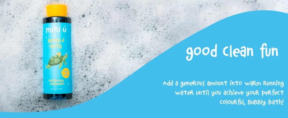 Mini U Bubble Bath - for Babies & Kids (Raspberry Bubblegum) Raspberry Bubblegum (Pack of 1) - raspberry bubble bath