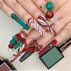 BNG Dual Forms System Flat Square Full Cover Poly Nail Gel Extension Mold Tips with Clips Style A - product information 23
