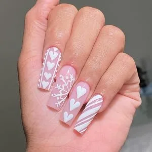 BNG Dual Forms System Flat Square Full Cover Poly Nail Gel Extension Mold Tips with Clips Style A - product information 27