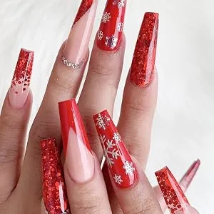 BNG Dual Forms System Flat Square Full Cover Poly Nail Gel Extension Mold Tips with Clips Style A - product information 28