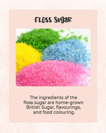 Baking Beauty and Beyond Premium Floss Sugar for Cotton Candy - Floss Sugar with Natural Ingredients for all Occasion Bulk Floss Sugar 400g - Apple - Flossing Sugar for Cotton Candy