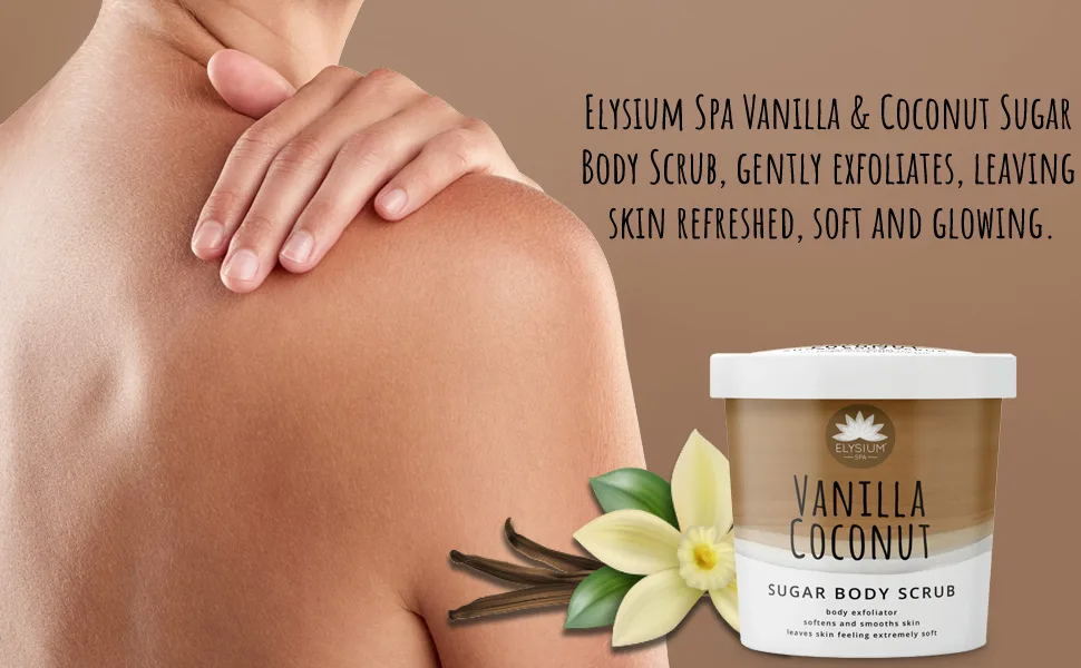 Elysium Spa Vanilla Coconut Sugar Body Scrub 200G - product information 25