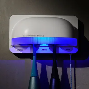 Oclean S1 Toothbrush UVC Steriliser UVC-LED Safe Sterilisation 99.9 Percent High Sterilising Rate Auto-sterilising - White One Size - UVC-LED Safe Sterilization