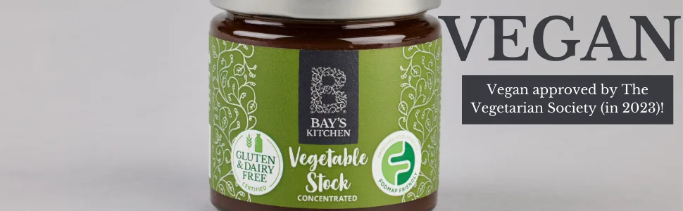 Bay's Kitchen Concentrated Vegetable Stock Gluten & Dairy Free Low FODMAP & Vegan - product information 10
