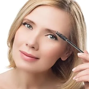 50 PCS Disposable Eyelash Brushes Mascara Wands Eye Lash Eyebrow Extensions Brush Applicator Cosmetic Makeup Brush Tool Kits for Eyebrows Fake Eyelashes 0Rose Red - product information 15