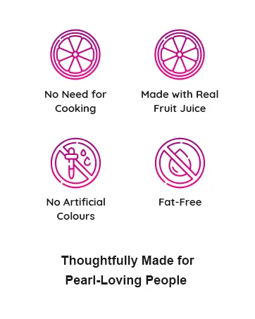 Bubble Blends Cherry Popping Boba (3.2kg) Fruit Juice-Filled Boba Pearls for Bubble Tea Fat-Free - Bubble Blends USP