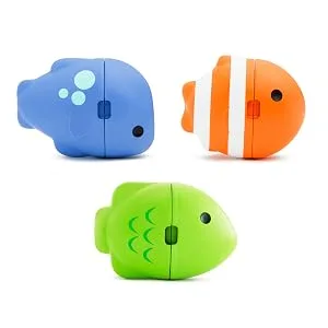 Munchkin Colour Mix Fish Colour Changing Bath Toy - Munchkin ColourMix Fish, Colour-Changing Bath Toy