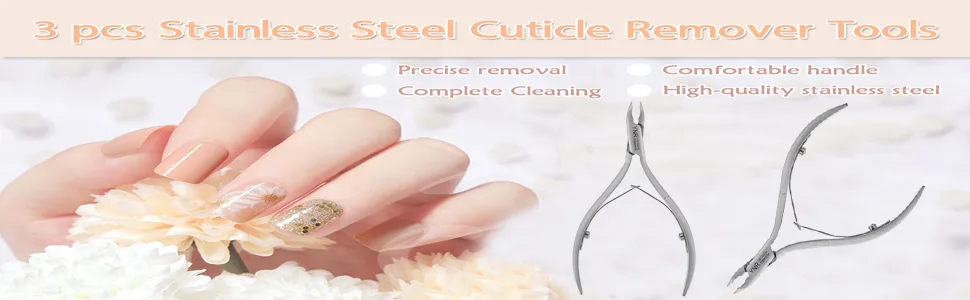 Professional Cuticle Nippers Stainless Steel Cuticle Cutters and Remover - Nipper Scissors Nail Care Tool for Manicure and Pedicure - product information 5