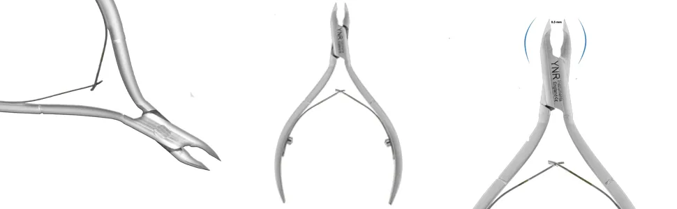 Professional Cuticle Nippers Stainless Steel Cuticle Cutters and Remover - Nipper Scissors Nail Care Tool for Manicure and Pedicure - product information 8