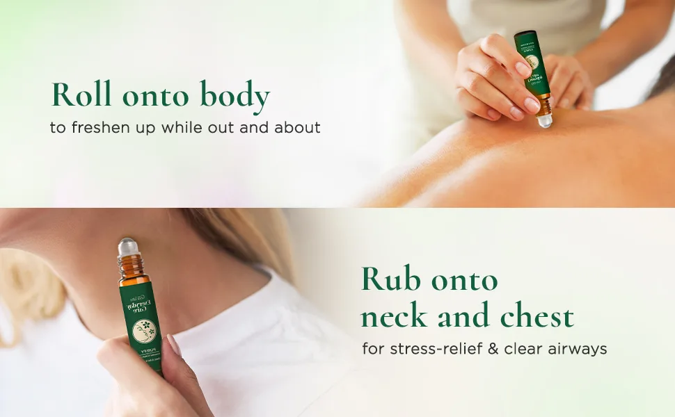 Gya Labs Purify Essential Oil Roll-On (10ml) - Fresh Cleansing Scent Purify (Roll On) 10.00 ml (Pack of 1) - product information 12