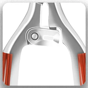 Professional Cuticle Nippers with Safe Lock Precision Stainless Steel Cuticle Trimmer Manicure Pedicure Tool for Fingernails - product information 18