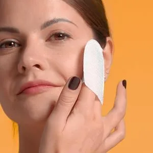 Mylee 2 in 1 Exfoliating & Cleansing Pads - Ideal for Travelling - Make-Up Pads - Vegan & Cruelty Free - 25 pads In Jar - 2 in 1