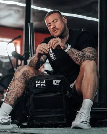 DY Nutrition - Blood and Guts Pre-Workout 380g (Mango) Mango 20 Servings (Pack of 1) - dy nutrition dorian yates protein creatine pre preworkout powder supplements