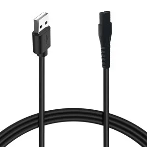 MEROM USB Charger Cable Replacement Shaver Charger Cord Compatible with Skull Pitbull Gold PRO Men s Electric Head and Face Shaver Power Adapter - detail