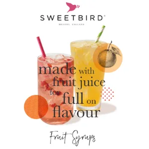 Sweetbird Cherry Syrup | 1 Litre | FS249 - Fruit Syrups