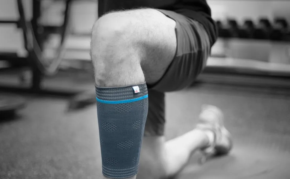 Express Orthopaedic - Medically Approved Woven Elastic Calf Compression Support Sleeve - Bilateral (LARGE - Calf Circ:38-42cm) - Express - Woven ElastIc Calf Compression Sleeve