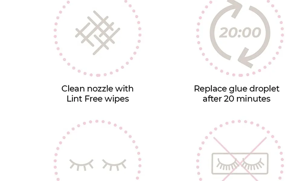 LLBA Eyelashes Glue for Professional - Clear & Black Adhesive | Multi Selctions for Drying Time 0.5-3 Sec | 0.17fl.oz - 5ml | Extra Strong Adhesive for Lash Extensions | Retention 7-8 Weeks (Speedy) - eyelash extension glue