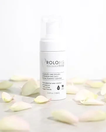 Prolong Lash - Cleanser Concentrate Ingredient Labels - Perfect for Retail Stick on Foaming Cleanser Bottle - 200 Labels per roll - foaming cleanser