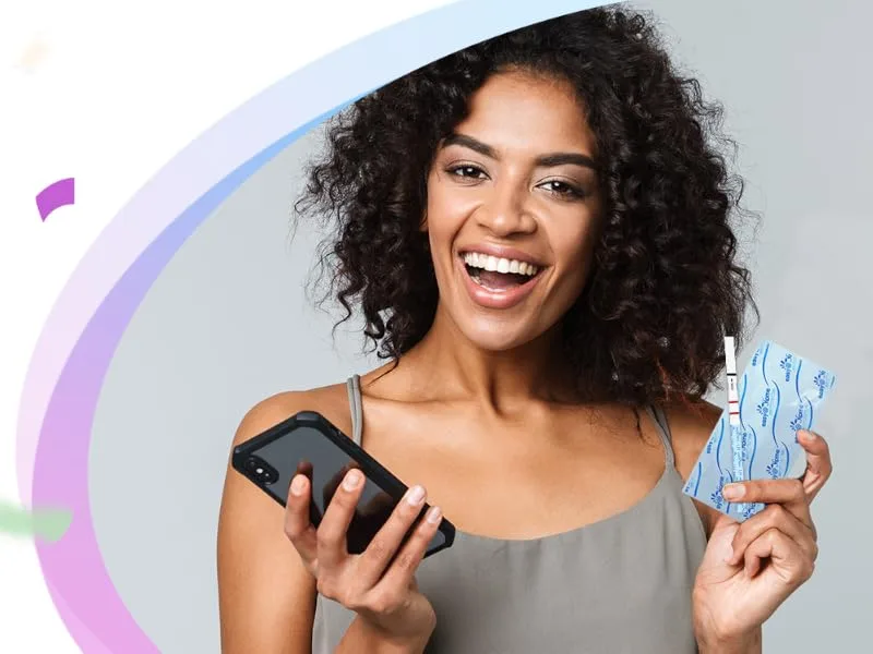 Ovulation Fertility Test Predictor Kit: Easy Home 20 LH Strips Accurate Fertility Test for Women Ovulation - Powered by Premom Ovulation Tracker App - know your pattern