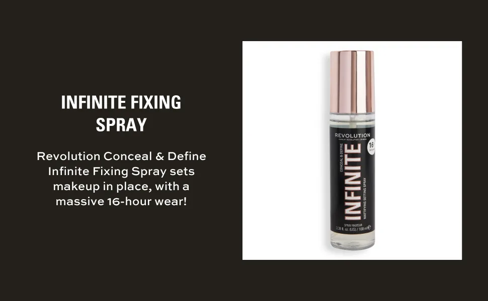 Revolution Beauty London Infinite Fixing Spray - Makeup Revolution, Infinite Fixing Spray