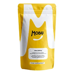 Maca Root 500mg 120 Tablets | Energy & Mood Support | Black Maca Root Powder Extract for Men & Women | Vegan UK Made | GMP Approved | MOBU - Maca Root