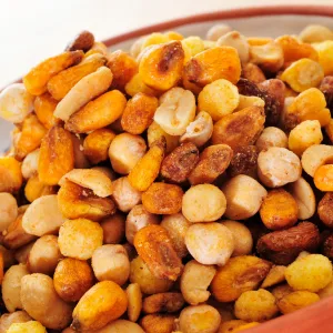 Sunburst Mexican Inspired Cracker Nut & Corn Snack Mix GMO Free Recyclable & Resealable Pouch 1kg Mexican Mix - Sunburst Snacks Mexican Mix Nuts and Corn
