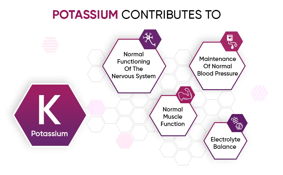 Potassium Supplement High Strength 1460mg with Vitamin C - Electrolytes Tablets - 3 Months Supply - 180 Vegan Potassium Tablets for Muscle Function - Natural Electrolytes Support - Superior Absorption - Potassium Supplement 1380mg
