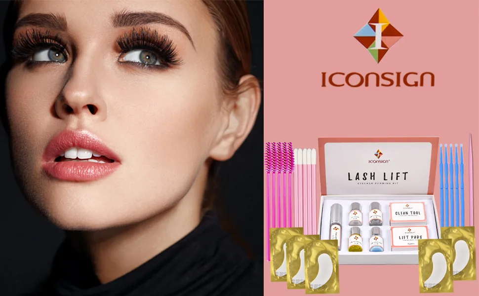 Lash Lift Kit Eyelash Perm Kit Eyelash Lift Kit Semi-Permanent Curling Perming Wave Lotion & Liquid Set For Salon Home Use (Blue) - product information 8