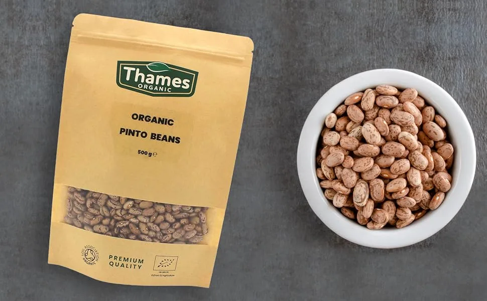 Organic Pinto Beans 500g - Organic Pinto Beans