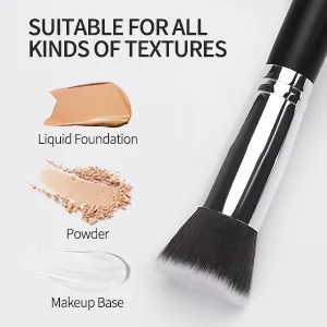 PHOERA 30ml Foundation Liquid Foundation Full Coverage 24HR Matte Oil Control Concealer Liquid Foundation With foundation Brush Soft Matte Full Coverage Foundation and Concealer (102) 2 Piece Set 102 - Foundation Brush
