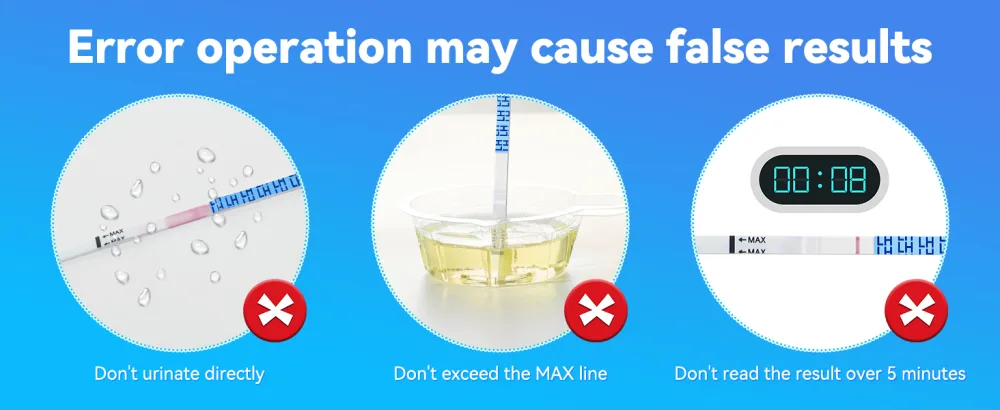 Wondfo Ovulation Tests Strips 50 LH Ovulation Test Strips Fertility Predictor Testing OPK for Trying to Conceive - how to test