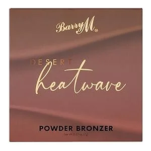 Barry M Heatwave Baked Marbled Blush in Shade Pink Coastal - Heatwave dark