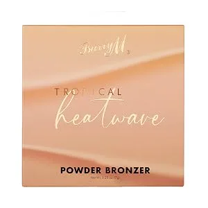 Barry M Heatwave Baked Marbled Blush in Shade Pink Coastal - Heatwave Light