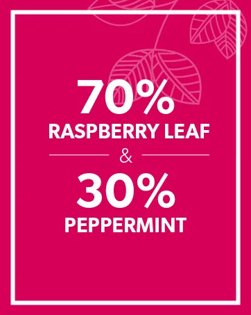 Nutra Tea - Raspberry Leaf & Peppermint Tea - Raspberry Leaf Tea For Pregnancy & Expectant Mothers - 20 Tea Bags - Herbal Tea - (1 Pack) 20 Count (Pack of 1) - Raspberry Leaf & Peppermint - Benefits