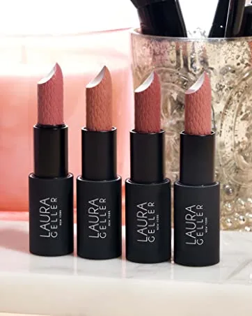 LAURA GELLER NEW YORK Baked Blush-n-Brighten Marbleized Blush- Tropic Hues Creamy Lightweight Satin Finish - italian