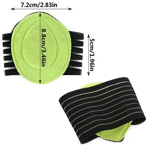Voarge 2 Pairs Extra Thick Cushioned Compression Arch Support with More Padded Comfort for Plantar Fasciitis Fallen Arches Heel Spurs Flat and Achy Feet Problems - Voarge 2 Pairs Extra Thick Cushioned Compression Arch Support